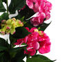 Artificial Hydrangea Flowering Plant Pink, thumbnail 2 of 5