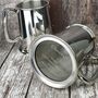 Personalised Tankard With Engraved Glass Base And Sides, thumbnail 2 of 12