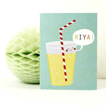 Mini Lemonade Greetings Card, 3 of 5