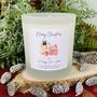 Personalised Merry Christmas And Happy New Year Candle, thumbnail 1 of 10
