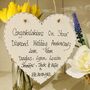 Personalised Diamond Wedding Anniversary Wooden Heart, thumbnail 1 of 2