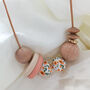 Petal Balance Breastfeeding Necklace, thumbnail 3 of 4