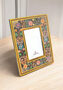 Black Floral Hand Painted Photo Frame, thumbnail 1 of 3