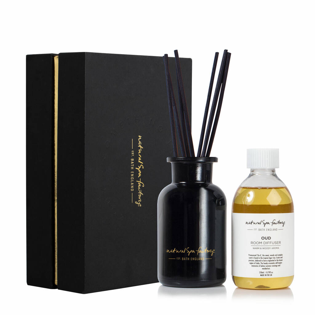 Oud Room Diffuser Gift Set By Natural Spa Factory
