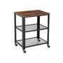 Three Tiers Kitchen Serving Utility Cart Trolley, thumbnail 5 of 7