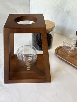 Handmade Wooden Dripper Stand, 11 of 11