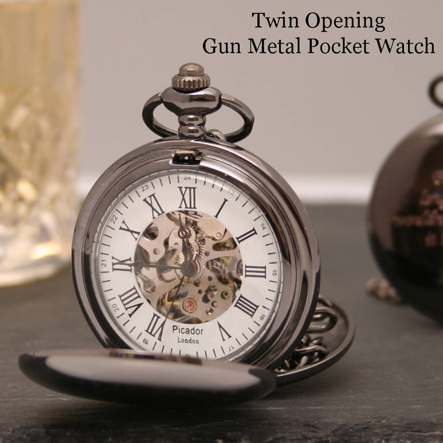 Engraved Best Man Pocket Watch Gift In Box By