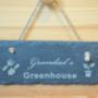 Personalised Greenhouse Slate Sign, thumbnail 4 of 5