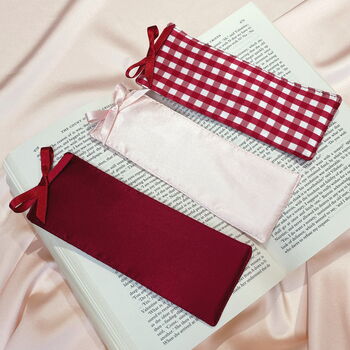 Ribbon Bow Silk Bookmark, 7 of 12