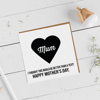 Funny Text Mother's Day Card, 2 of 3