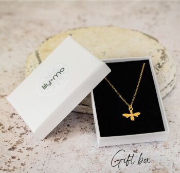 Gold Vermeil Bee Stud Earrings, 3 of 4