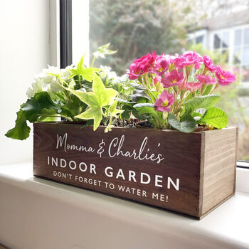 Personalised Indoor Garden Window Box, 2 of 4
