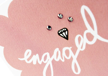 'Engaged' Engagement Card, 2 of 2