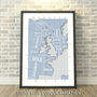 The Shipping Forecast Regions Print, thumbnail 1 of 8