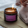 Midnight Cherry Large Double Wick Candle, thumbnail 1 of 3