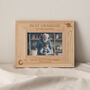 Moon And Planet Design Engraved Photo Frame, thumbnail 2 of 2