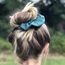 Luxury Large Silk Scrunchie Hair Ties By Holly Young Millinery ...