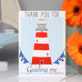 Personalised Lighthouse Teacher Card, thumbnail 1 of 6
