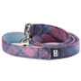 Bonnie's Pinks And Purples Harris Tweed Dog Lead, thumbnail 1 of 2