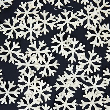 Handmade Snowflake Paper Garland | Fair Trade, 2 of 2