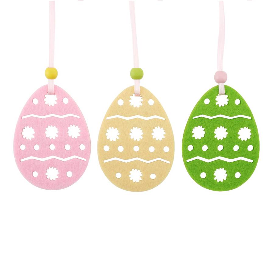 set of 18 egg easter decorations by the chicken and the set of 18 egg easter decorations by the chicken and the