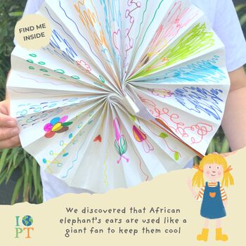 Children's Eco Activity Box: Awesome African Elephants, 6 of 11