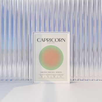 Capricorn Zodiac Print, 3 of 3