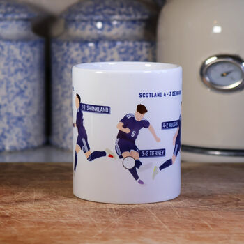 Scotland Vs Denmark Football Mug, 5 of 5