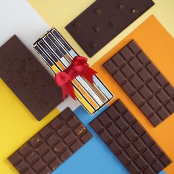 Five Variety Bars Of Chocolate In A Nautical Gift Box, 2 of 12