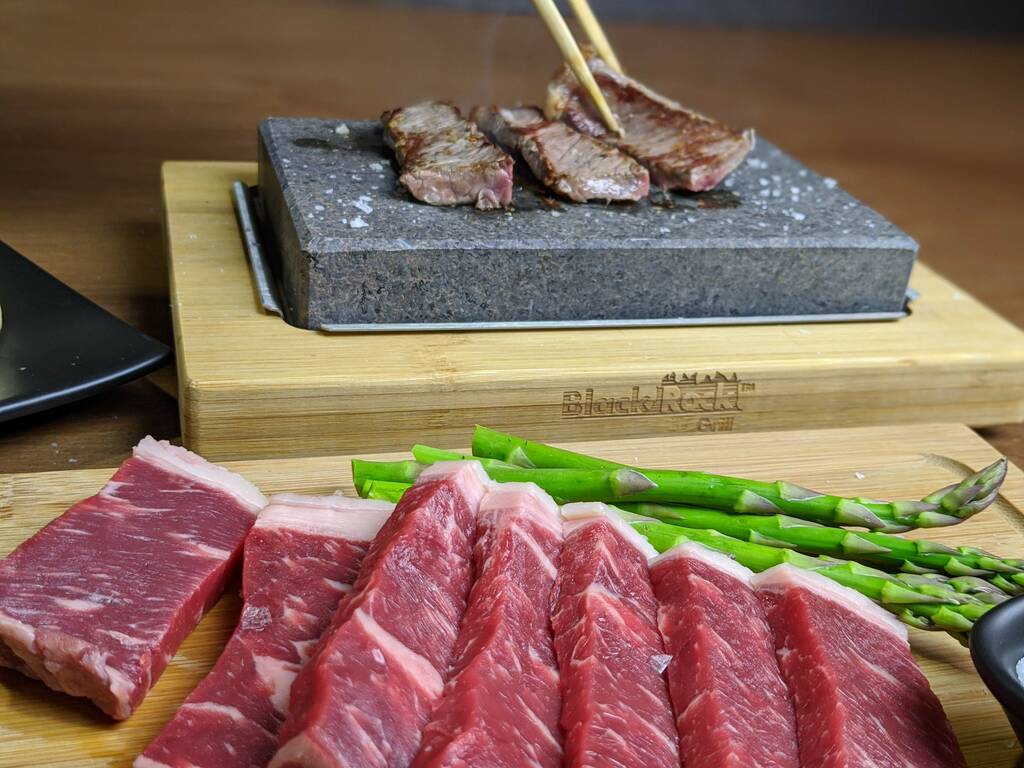 Black Rock Grill Hot Steak Stones Cooking Rock Set By Black Rock Grill