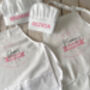 Personalised Matching Family Apron Chef Hat, thumbnail 1 of 2