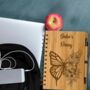 Personalised Bamboo Floral Butterfly Notebook Eco Paper, thumbnail 4 of 6