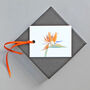 Gift Tags With Bird Of Paradise Illustration, thumbnail 3 of 4
