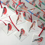 Gift Wrapping Paper Finches And Robins, thumbnail 5 of 5