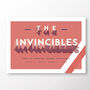 Arsenal 'The Invincibles' Typographic Poster, thumbnail 2 of 7