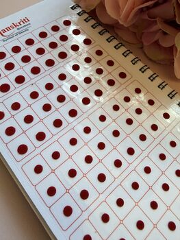 Plain Round Pastel 960 Bindis Booklet, 12 of 12