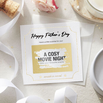 Personalised Father’s Day Scratch Card | Surprise Reveal Gift, 5 of 5