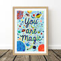 You Are Magic Space Print, thumbnail 5 of 9