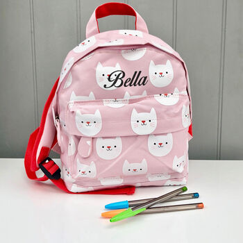 Vintage Style Personalised Backpack, 5 of 12