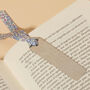 Personalised Stainless Steel Bookmark, thumbnail 1 of 6