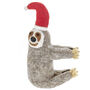Felt Sloth Christmas Tree Topper, thumbnail 3 of 3