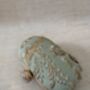 Mint Green Bird Oval Clutch, thumbnail 3 of 8