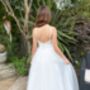 Fleur In Ivory ~ Junior Bridesmaid Dress, thumbnail 4 of 10