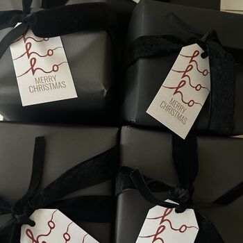 Eight X Christmas Gift Tags Ho Ho Ho, 2 of 5