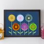 Personalised Family Flowers Print Family Gift, thumbnail 7 of 12