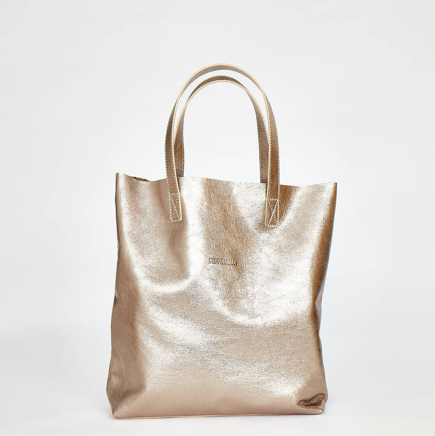 clemmie leather tote bag by pepper alley | notonthehighstreet.com