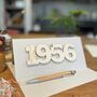 Personalised 70th Birthday 1956 Year Card, thumbnail 5 of 9