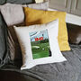 Birthday Gift For Golfer Personalised Birth Year Cushion, thumbnail 4 of 6