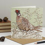 'Pheasant' Christmas Card, thumbnail 1 of 2