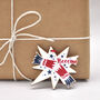 Christmas Cracker Wooden Hanging Tree Decoration, thumbnail 2 of 4